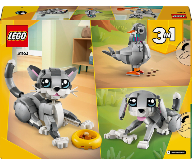 LEGO Creator 3 w 1 31163 Psotny kot - 1283665 - zdjęcie 3